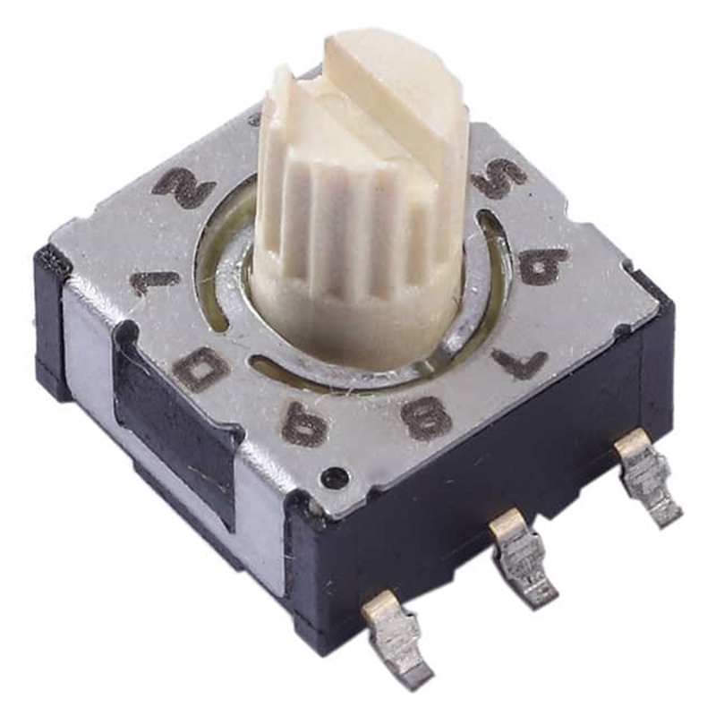 7*7旋轉編碼開關， 4位， 10位，16位