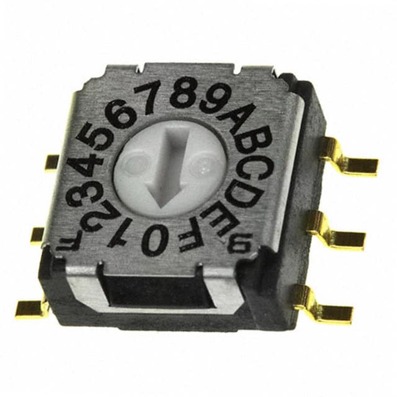 7*7旋轉(zhuǎn)編碼開關(guān)， 4位， 10位，16位
