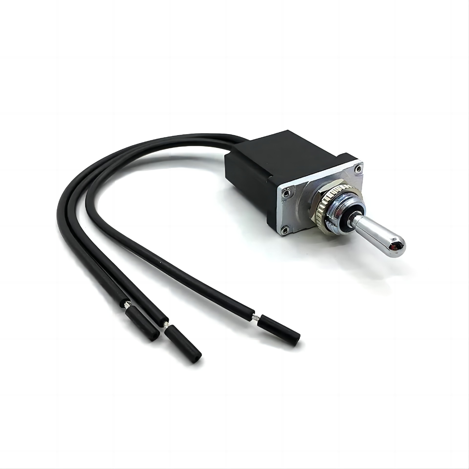 工業(yè)撥動鈕子開關(guān)帶15cm線材