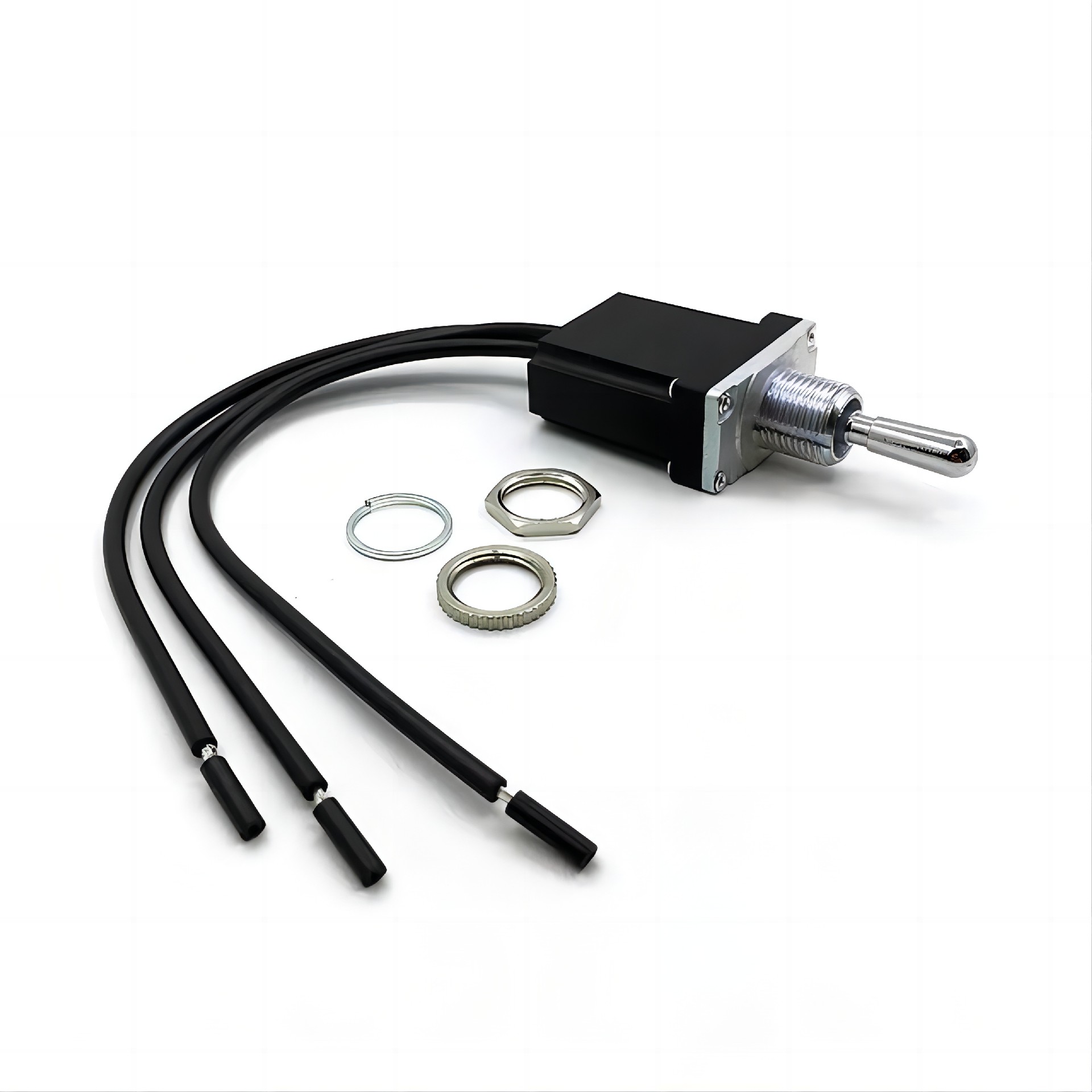 工業(yè)撥動鈕子開關(guān)帶15cm線材