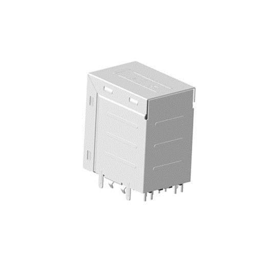 RJ45 1X1 雙USB 2.0 帶燈 帶屏蔽 無(wú)彈片網(wǎng)絡(luò)接口