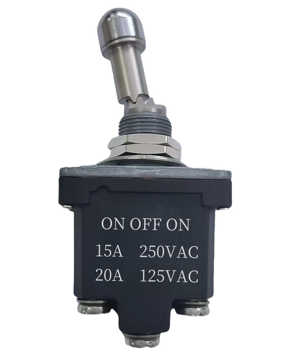 大電流 10A15A20A防碰撞大搖頭鈕子開(kāi)關(guān)